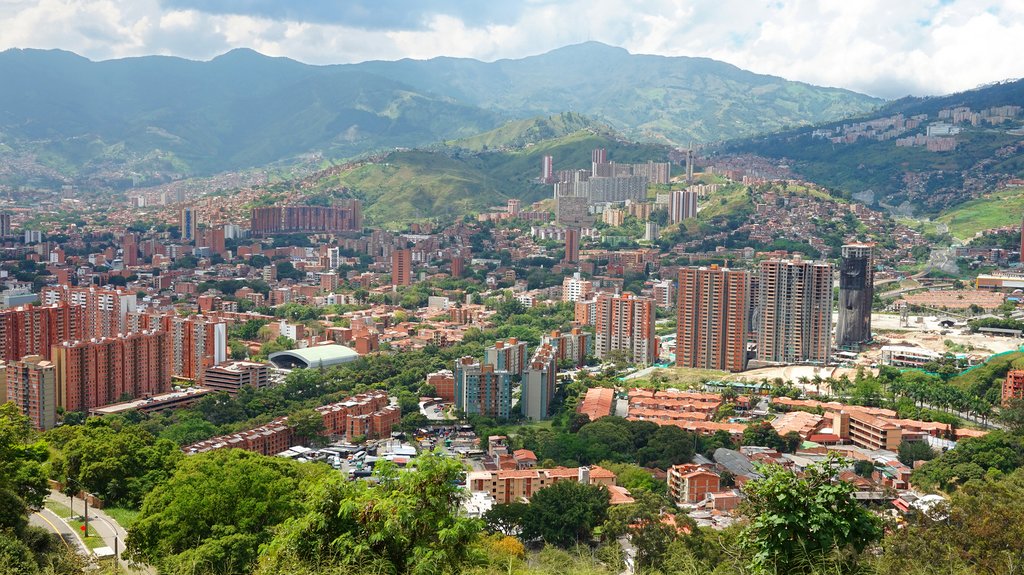 view of medellin city
