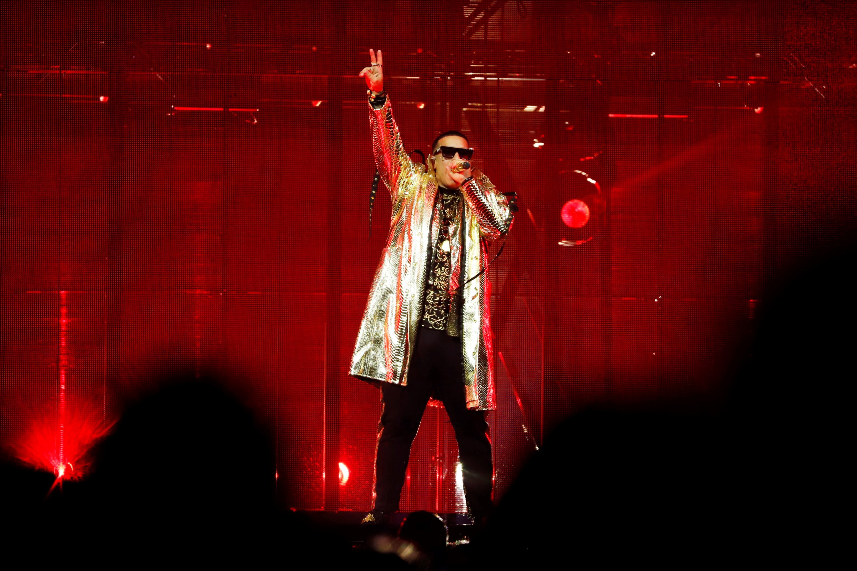 Daddy yankee at the medellin concert 2022