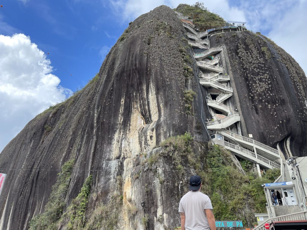 Hiking to the Top of El Peñón
