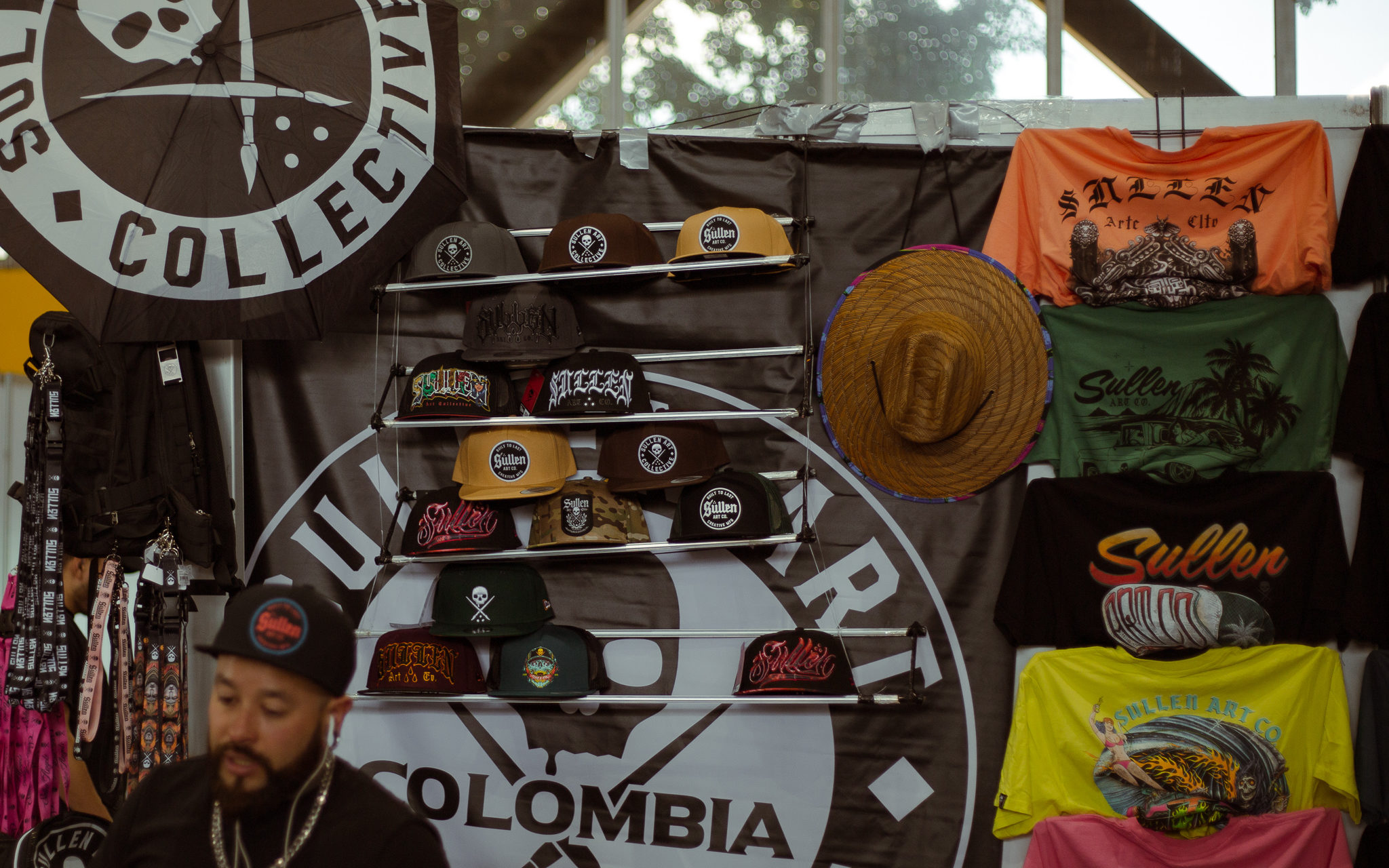 Merchandise at Expotatuaje Medellín