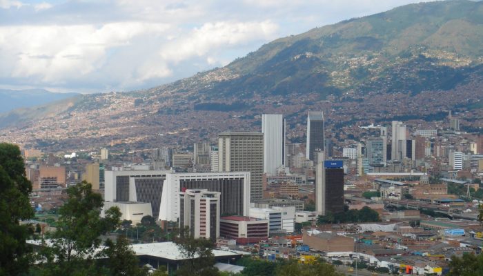 cityscape of medellin
