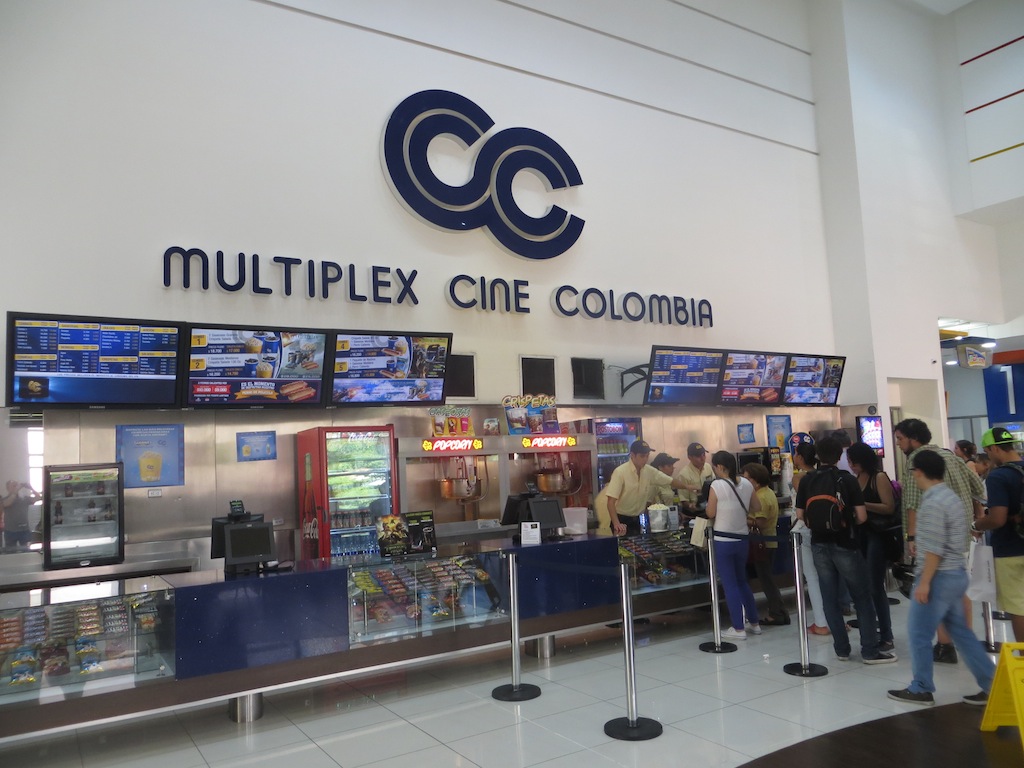 cinecolombia in medellin