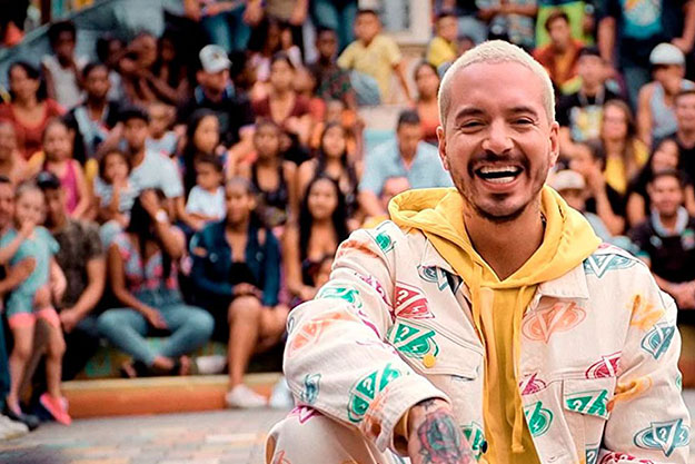 portrait of J Balvin in Medellin