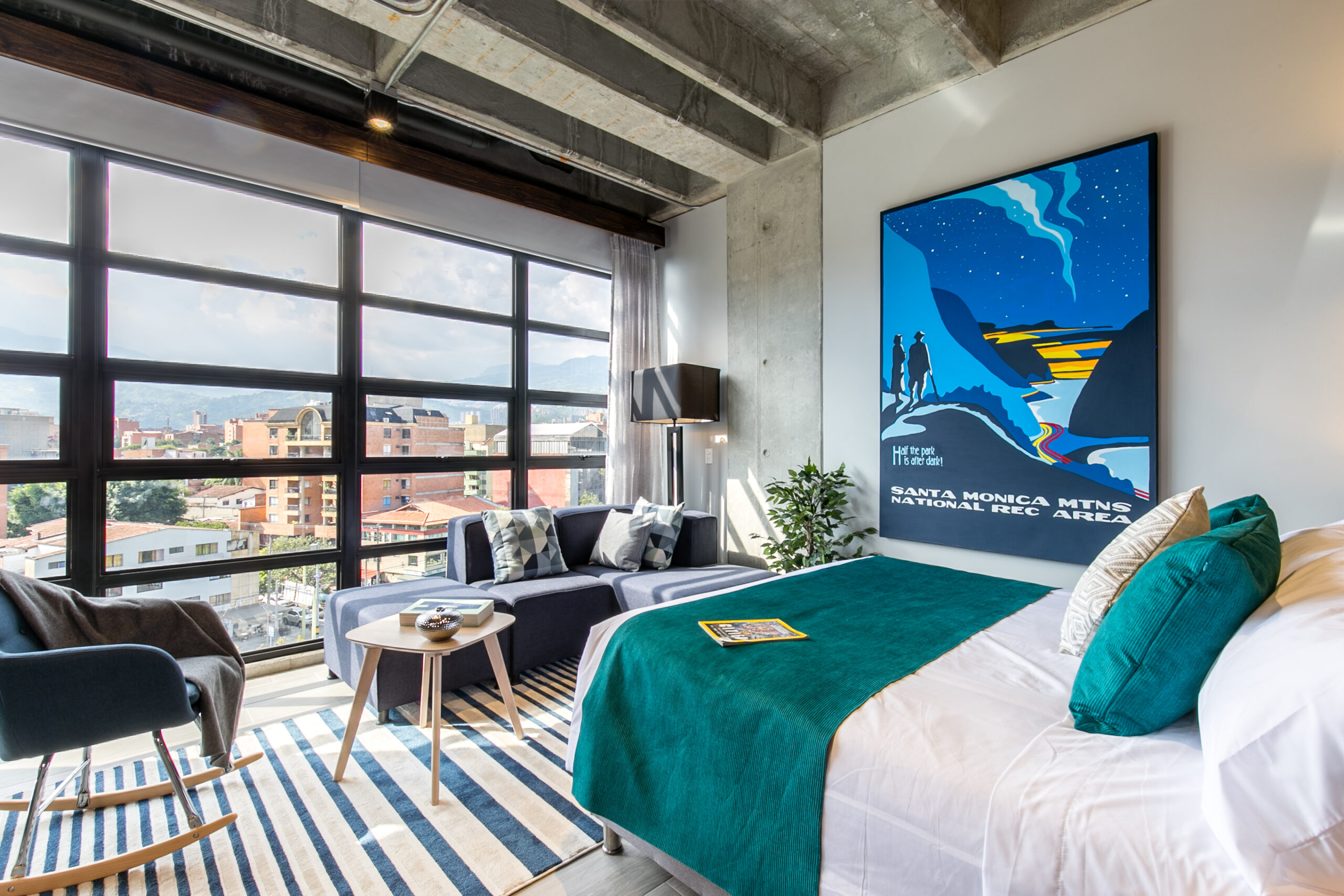 DAILY RENTAL: Modern Studio Investment -Laureles Factory Lofts